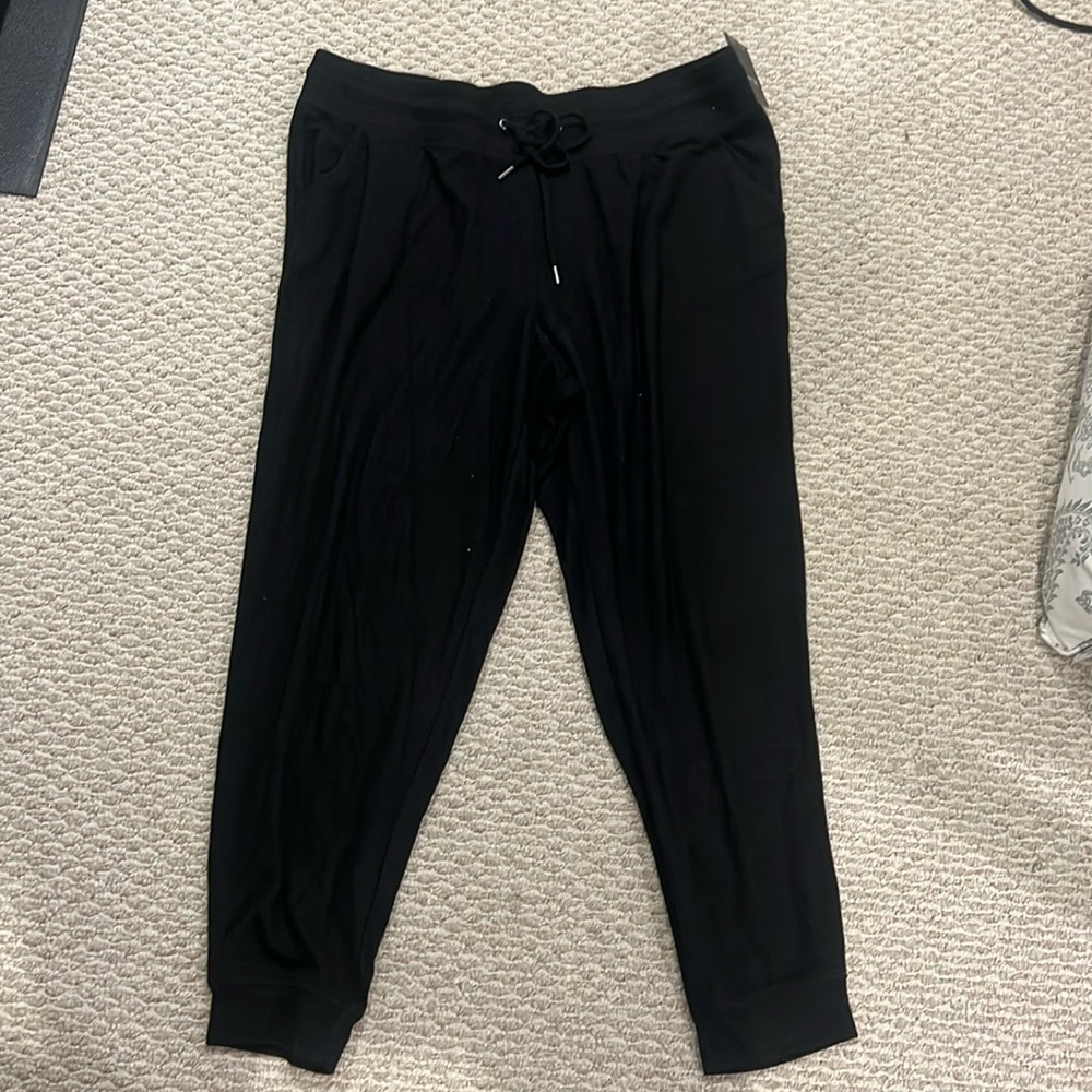Ideology Classic Black Joggers